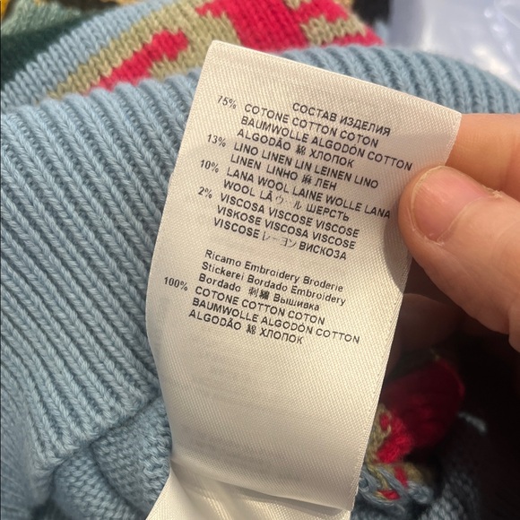 Etro Woman’s Colorful Graphic Knit Sweater Size 42 NWT (10) - Picture 10 of 10